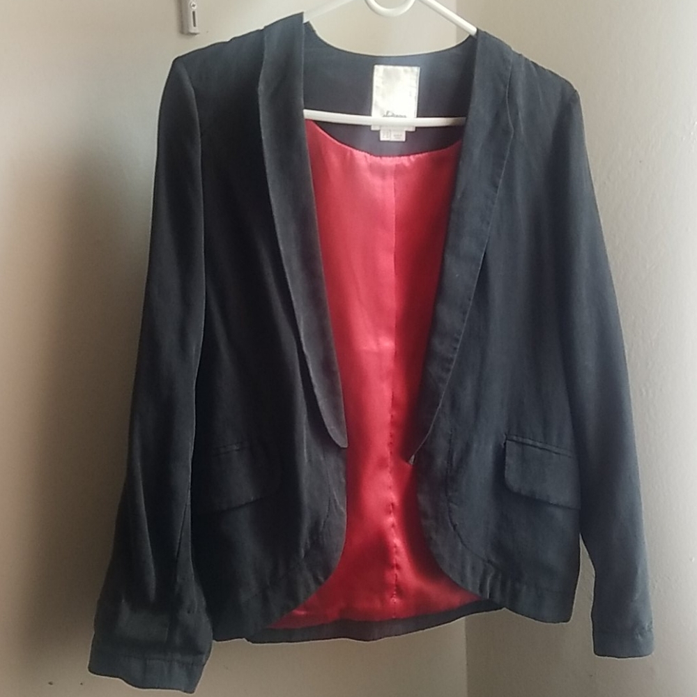 Anthropologie Elevenses Blazer Size 4